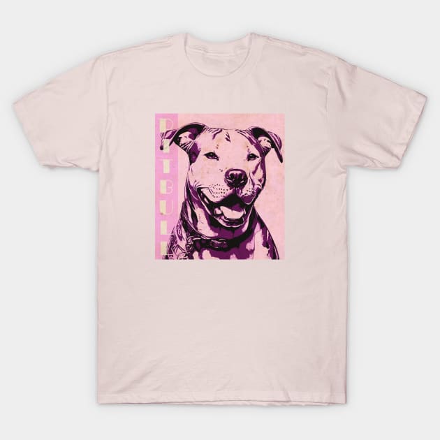 Pink Bull Love T-Shirt by CTShirts